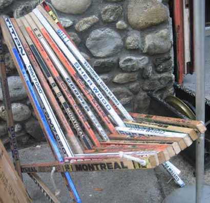 Hockeystick Chair