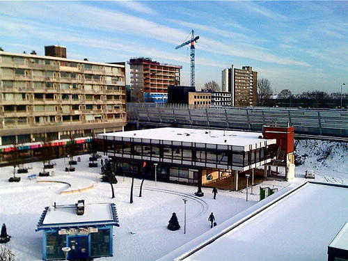 Delflandplein, december 2009 Foto Max van Kreij
